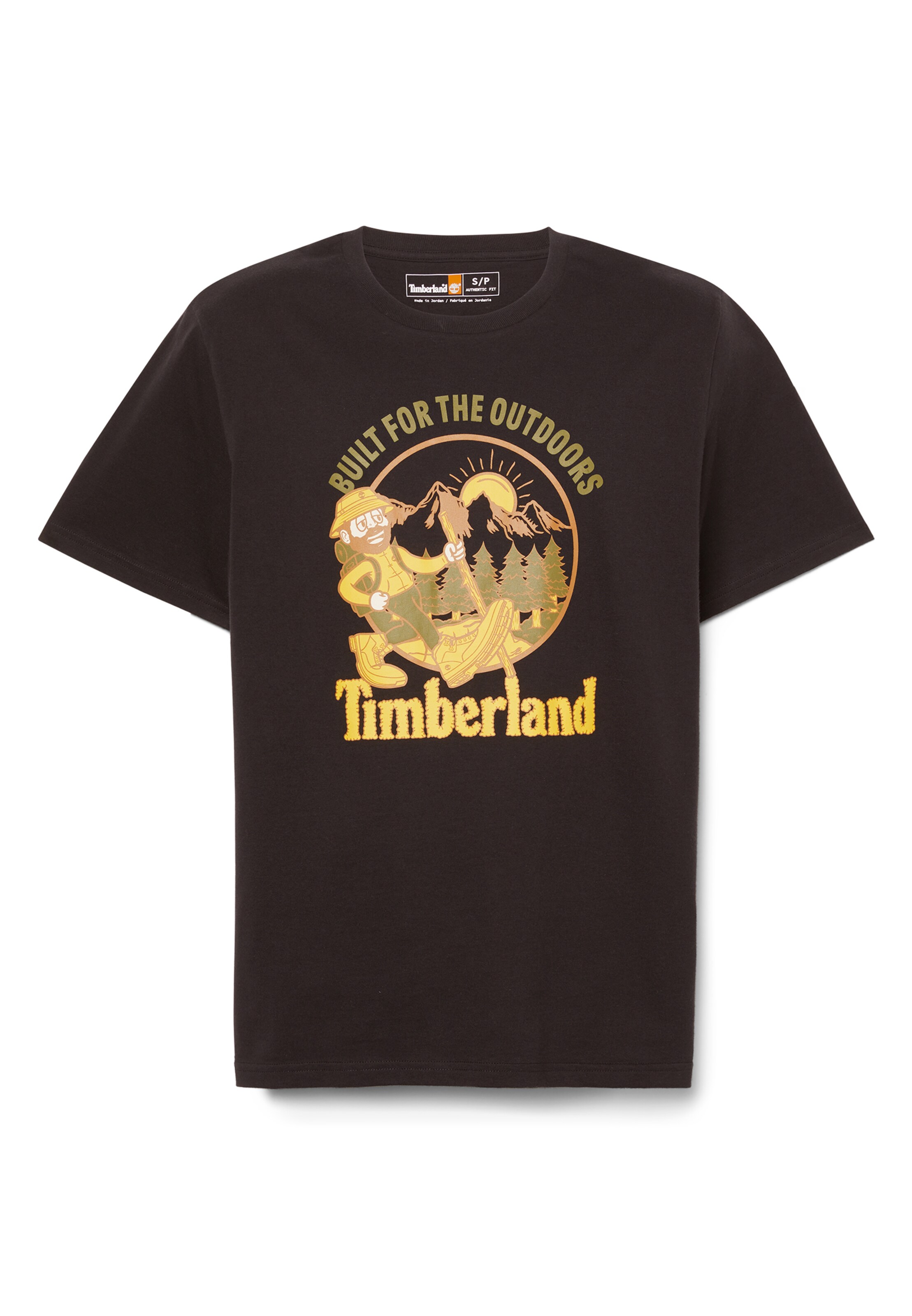TIMBERLAND Shirt 'Hike Out' in Black: front