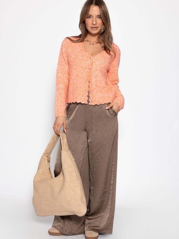 SASSYCLASSY Strickjacke‌‌‌‌ in Orange