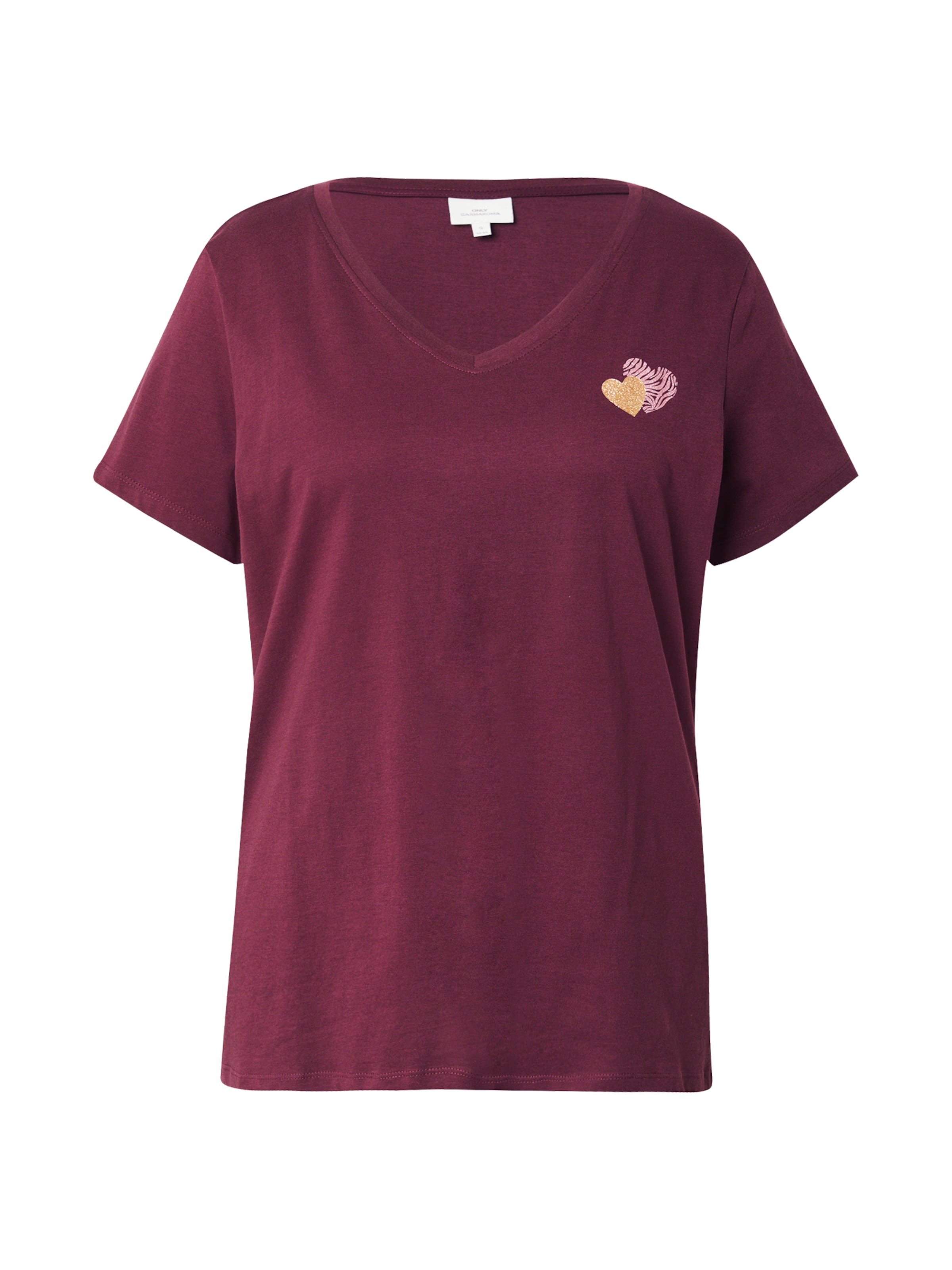 ONLY Carmakoma Shirt 'CARBONNIE' in Purple: front