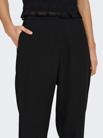 ONLY Regular Trousers 'YASMINE' in Black