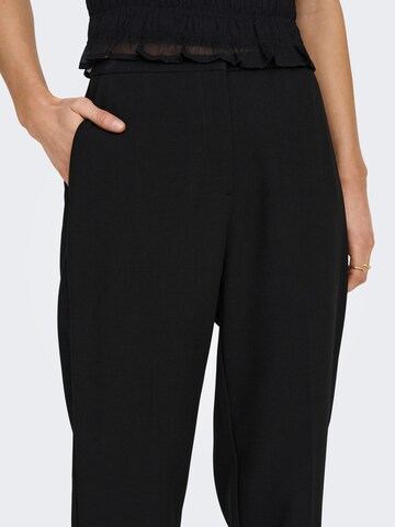 Regular Pantalon 'YASMINE' ONLY en noir