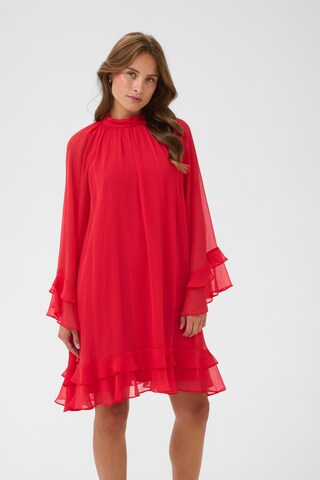 SAINT TROPEZ Kleid 'Labelle' in Rot: Vorderseite