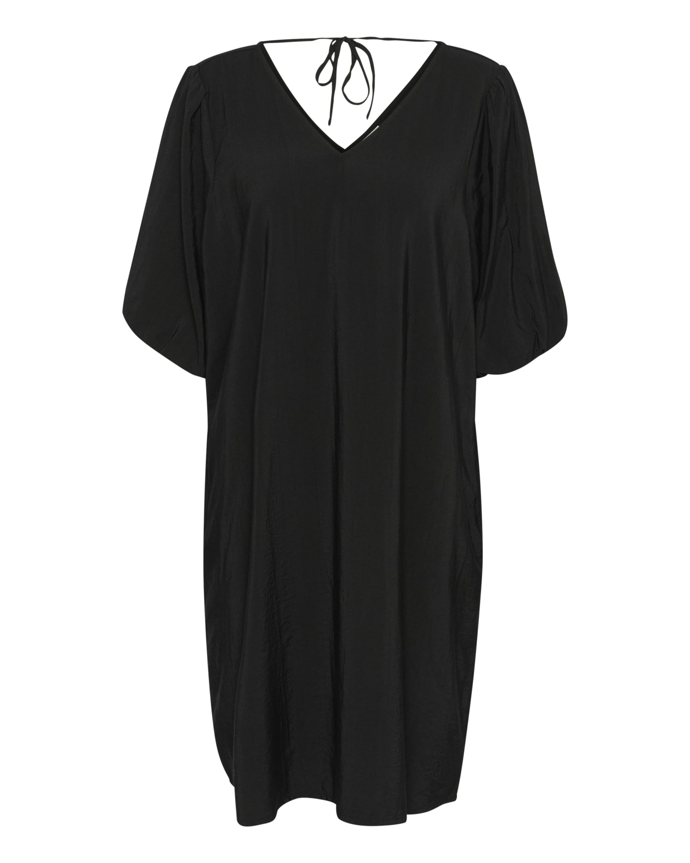 Kaffe Kleid 'Gabby' in Schwarz: Vorderseite