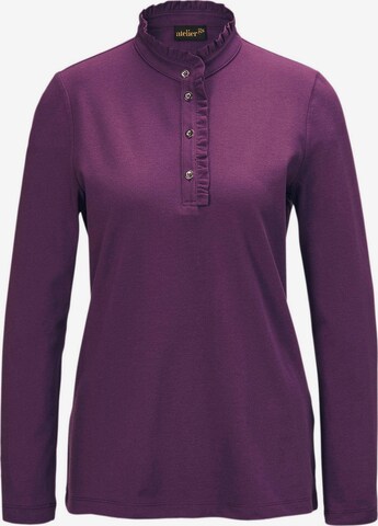 Goldner Shirt in Purple: front