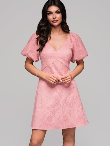 Ombre Aftonklänning i rosa: framsida