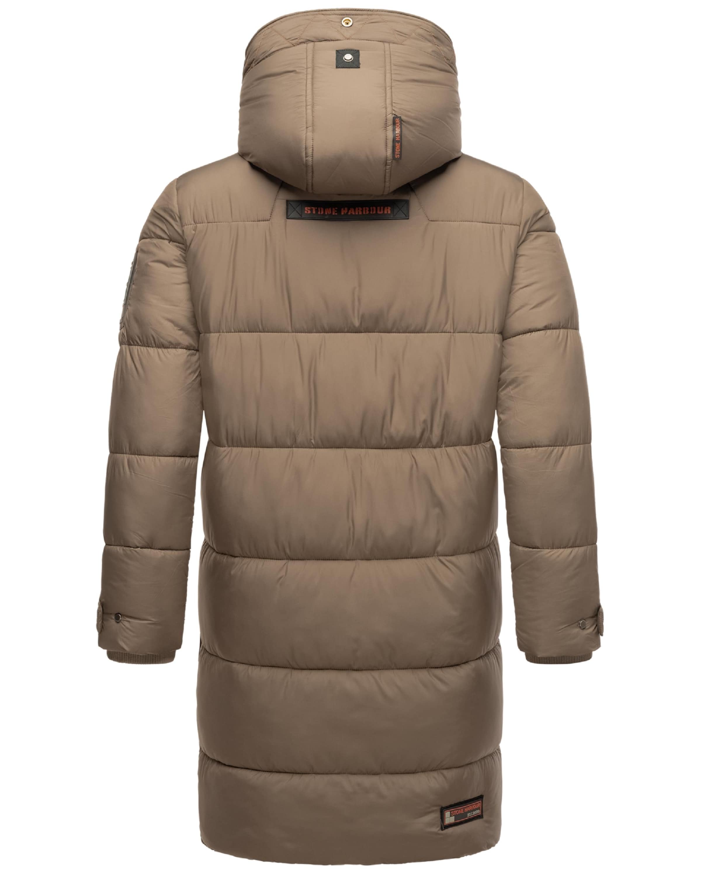 brūns STONE HARBOUR Ziemas parka 'Beviis'