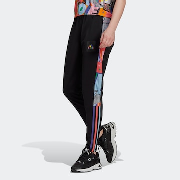 ADIDAS SPORTSWEAR Regular Workout Pants 'Tiro Pride' in Black