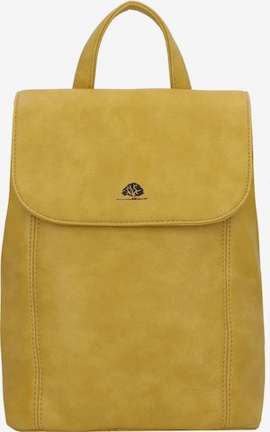 GREENBURRY Rucksack 'Mad'l Dasch' in Gelb: Vorderseite