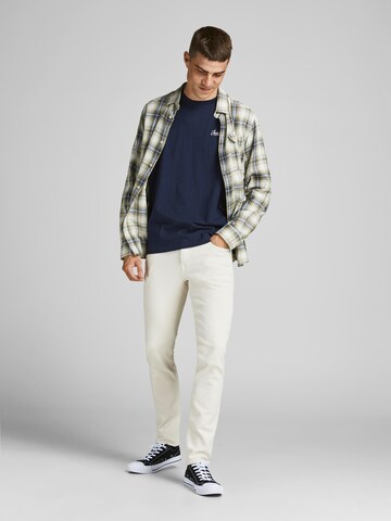 JACK & JONES Shirt 'Tons' in Blue