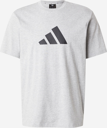 T-Shirt fonctionnel 'FI 3BAR' ADIDAS SPORTSWEAR en gris : devant