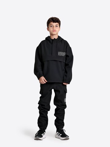 Survêtement Solang en noir : devant