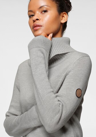 KangaROOS Rollkragenpullover in Grau