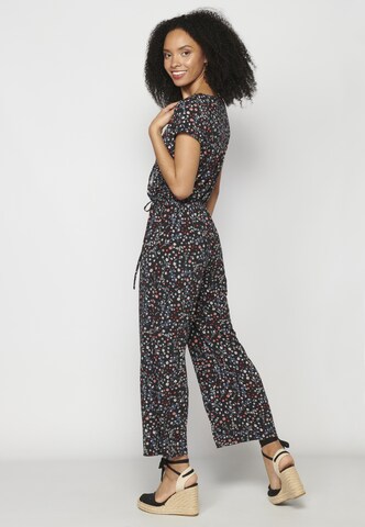 KOROSHI Jumpsuit in Zwart