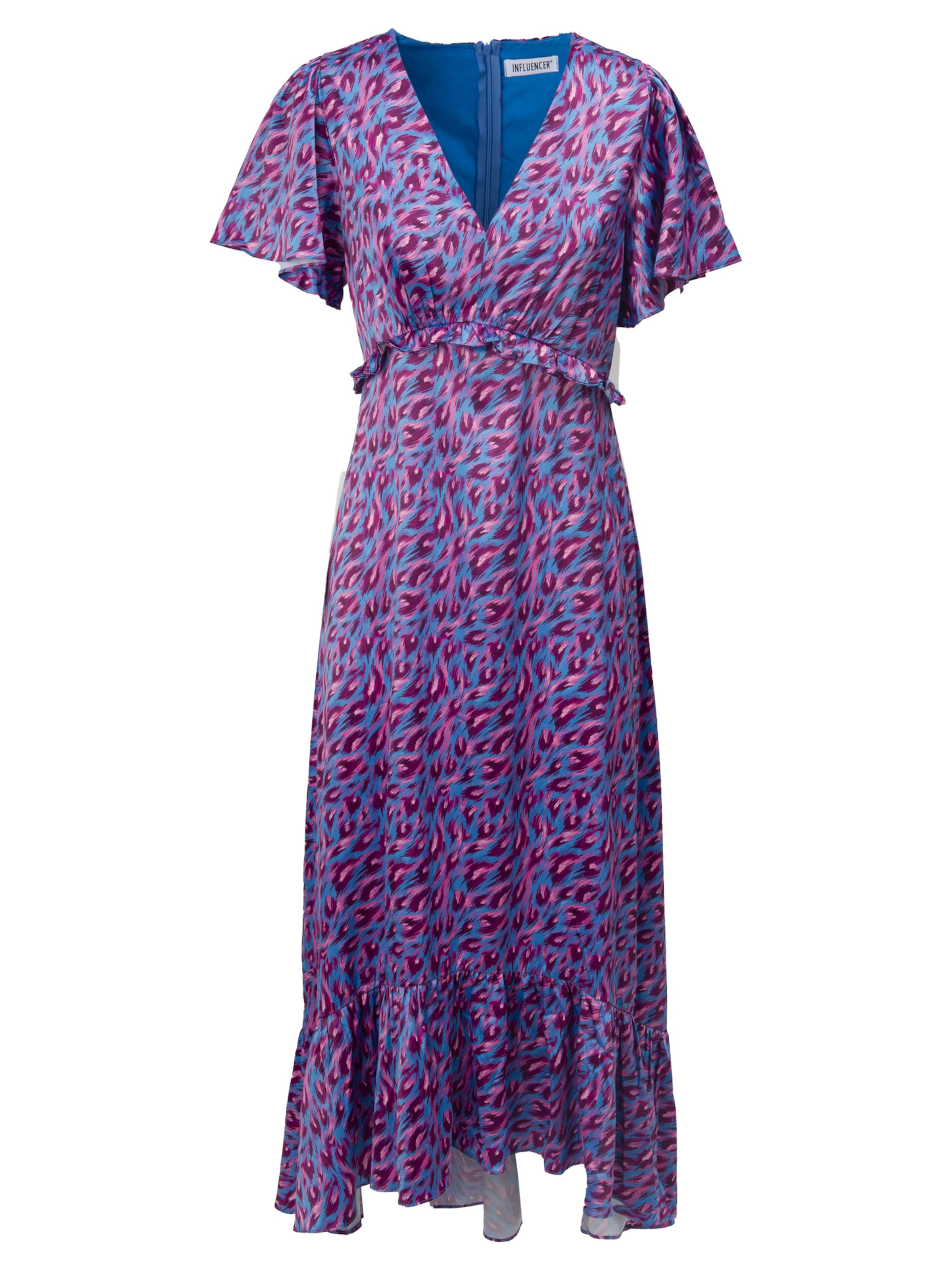 Influencer Kjole i blandingsfarvet, Produktvisning