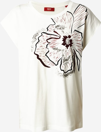 ESPRIT Μπλουζάκι σε λιλά / μαύρο / ασημί / λευκό, Άποψη προϊόντος