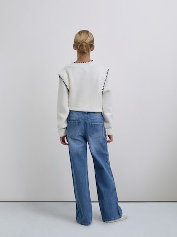 Scalpers Široke hlačnice Kavbojke | modra barva