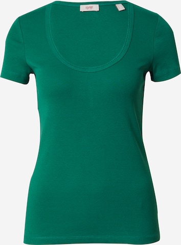 ESPRIT - Camiseta en verde: frente