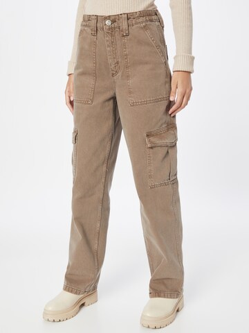 Regular Jeans cargo BDG Urban Outfitters en marron : devant