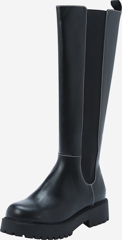 Bottes Monki en noir : devant