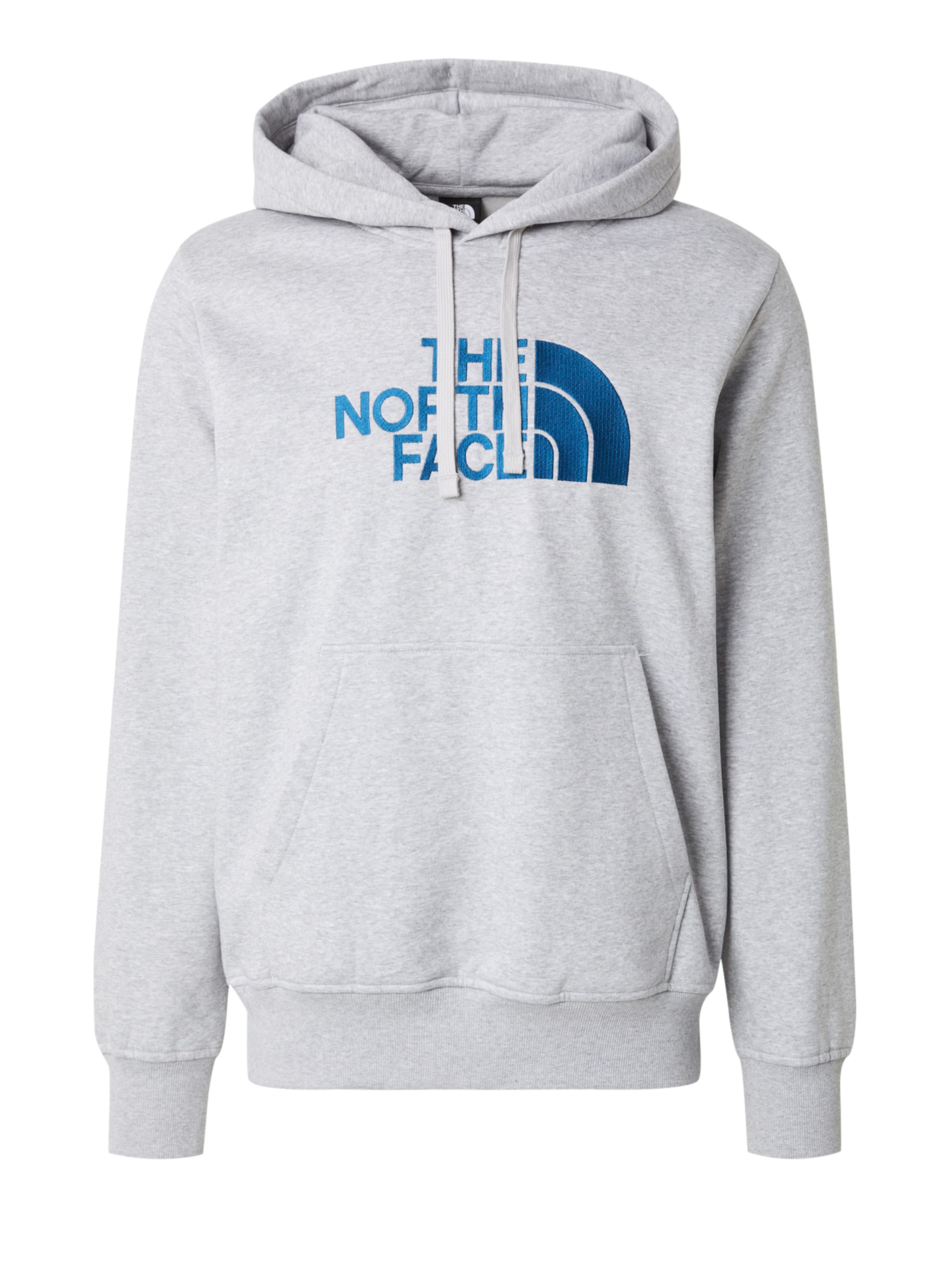 THE NORTH FACE Majica 'DREW PEAK' | siva barva: sprednja stran