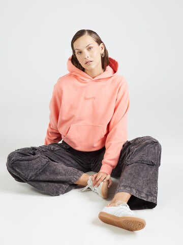 Superdry Sweatshirt in Orange