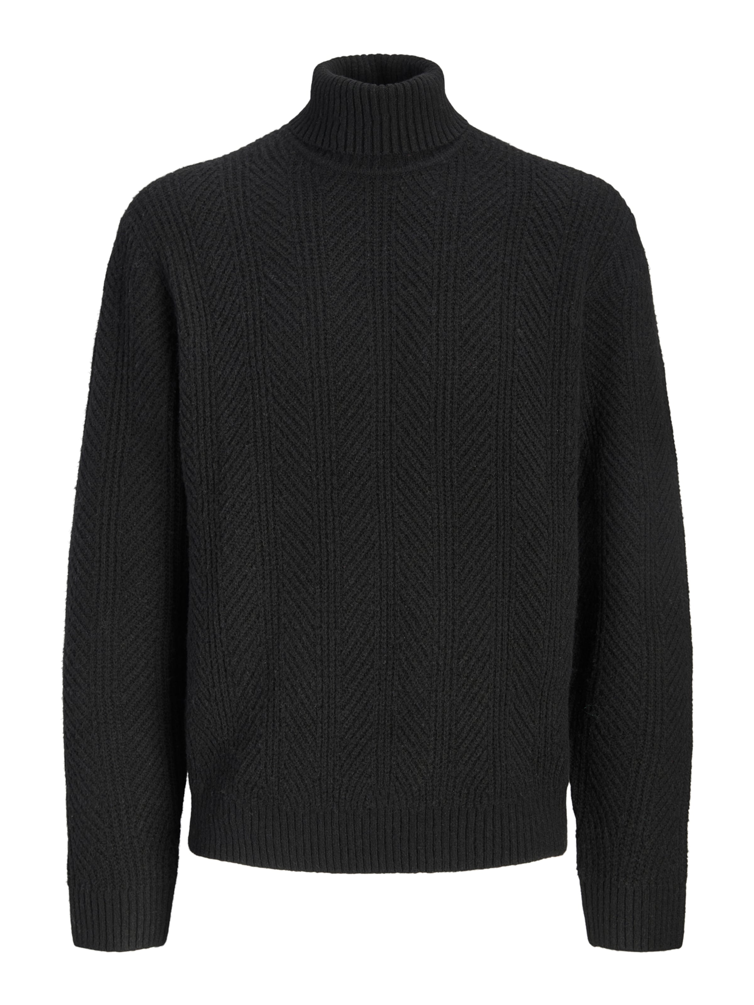 Pullover 'JREBARCAN' di JJ Rebel in nero: frontale