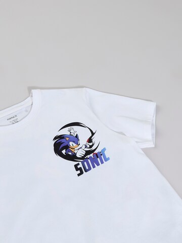 NAME IT Shirt 'NKMFitus Sonic' in White