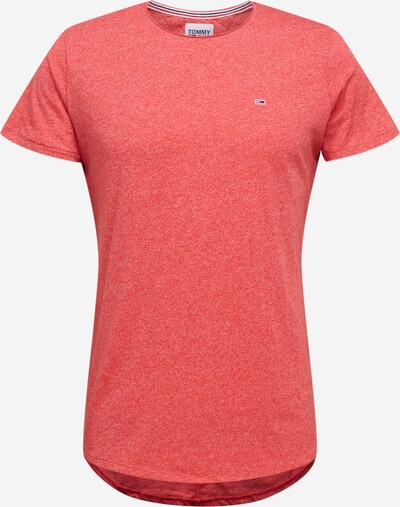 Tommy Jeans T-Shirt 'Jaspe' en bleu marine / rouge / melon / blanc, Vue avec produit