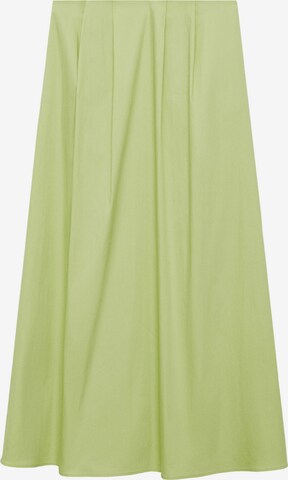 MANGO Skirt 'Creta' in Green: front