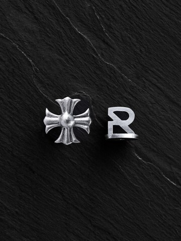 REYTEL Ohrring 'CROIX DES TEMPLIERS' in Silber
