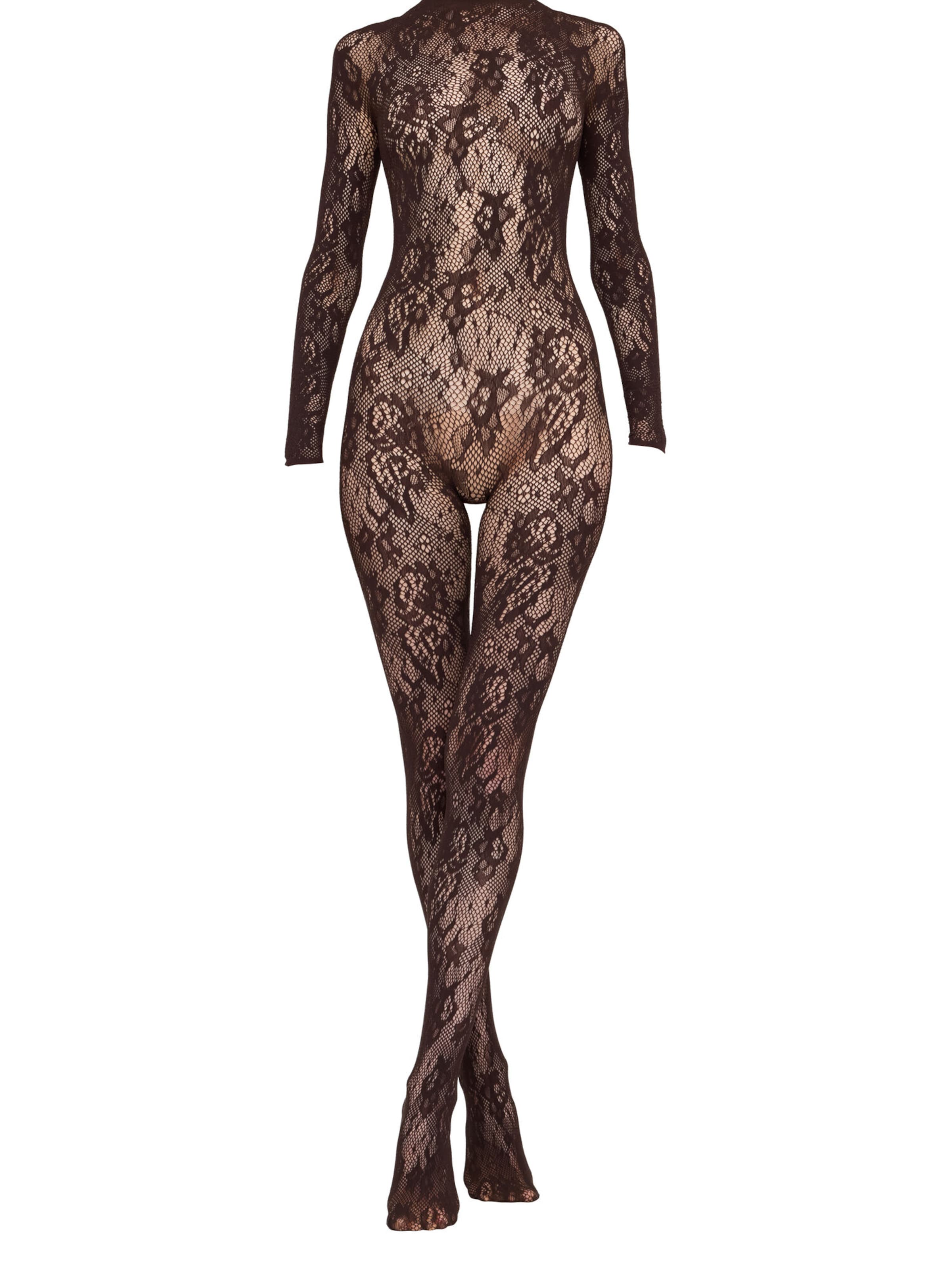 CALZEDONIA Bodysuit 'Deluxe Selection' in Brown: front