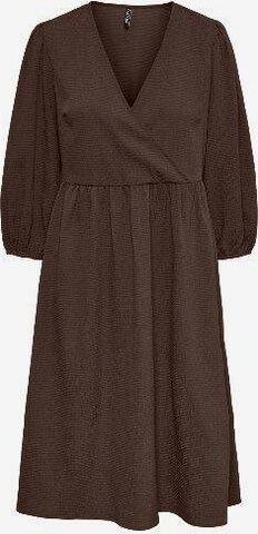 Pieces Maternity Dress 'Naima' in Brown: front