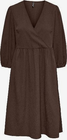 Robe 'Naima' Pieces Maternity en marron : devant