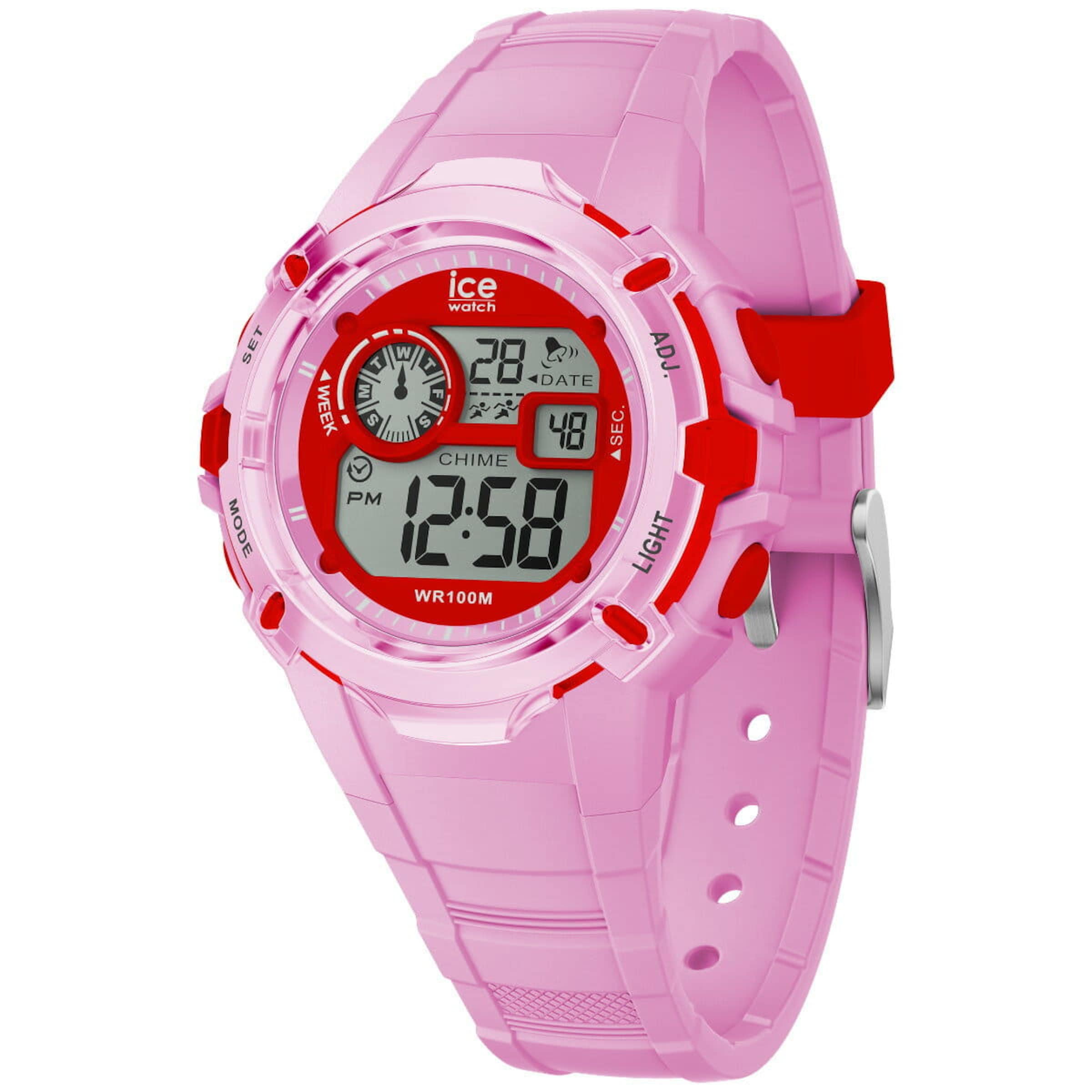 ICE WATCH Digital watch in Pink: front