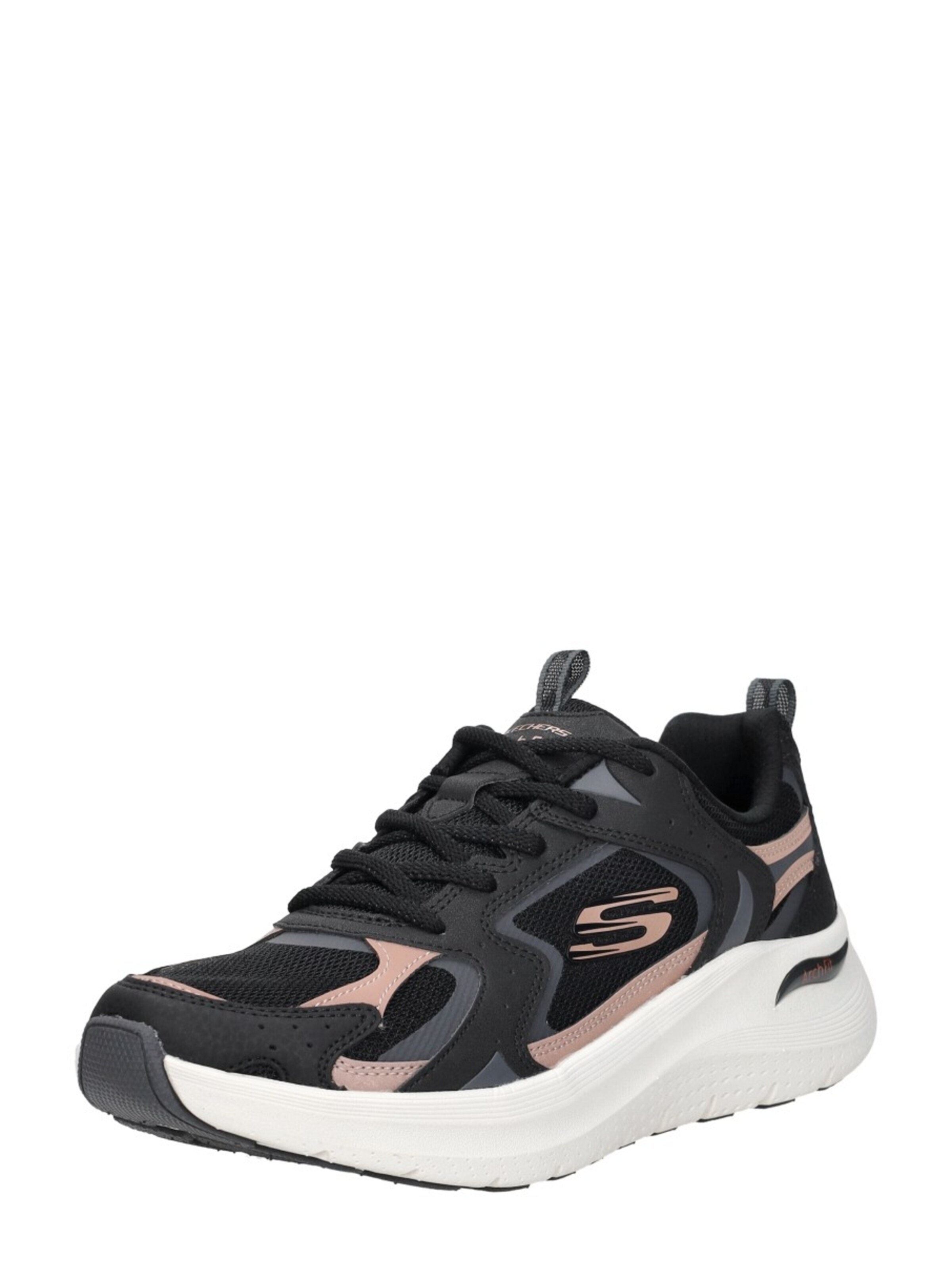 SKECHERS Sneakers laag 'Arch Fit 2.0 - Vintage Luxe' in Zwart
