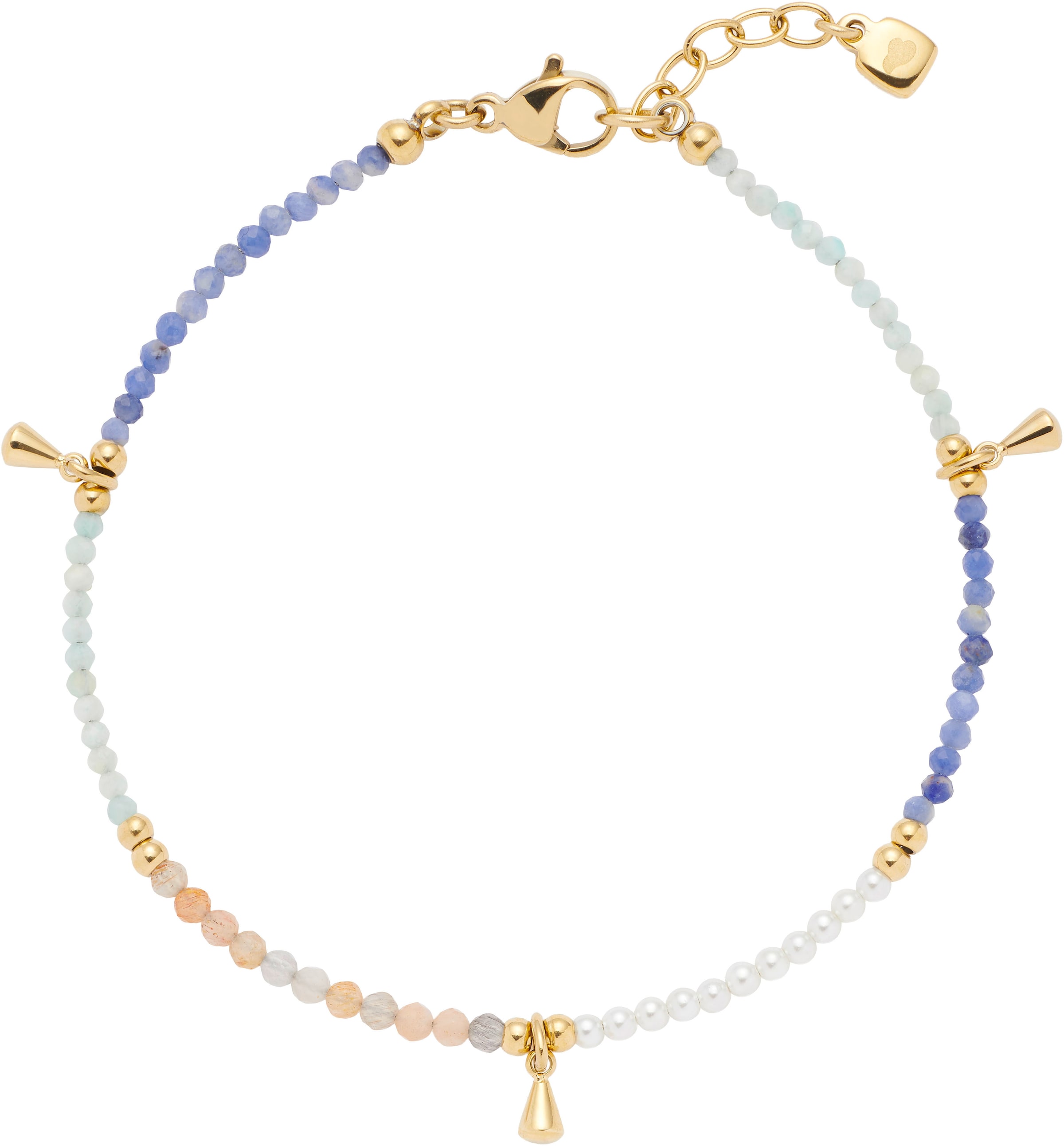 CIAO! BY LEONARDO Armband in Gold: Vorderseite