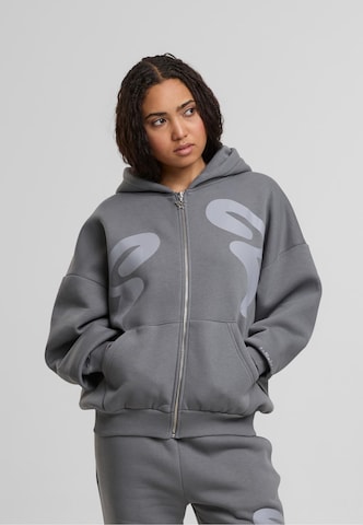 Felicious Sweatjacke in Grau