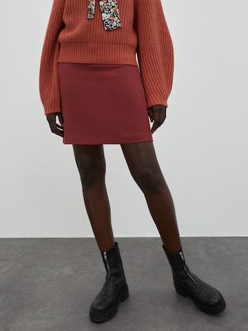 EDITED Skirt 'Josie' in Red: front