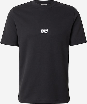 JACK & JONES - Camiseta 'JCOBREEZE' en negro: frente