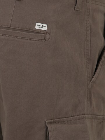 Jack & Jones Plus Regular Cargo trousers 'JOE' in Brown