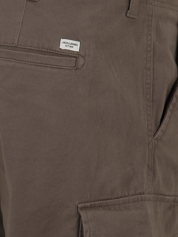 Jack & Jones Plus - regular Pantalón cargo 'JOE' en marrón