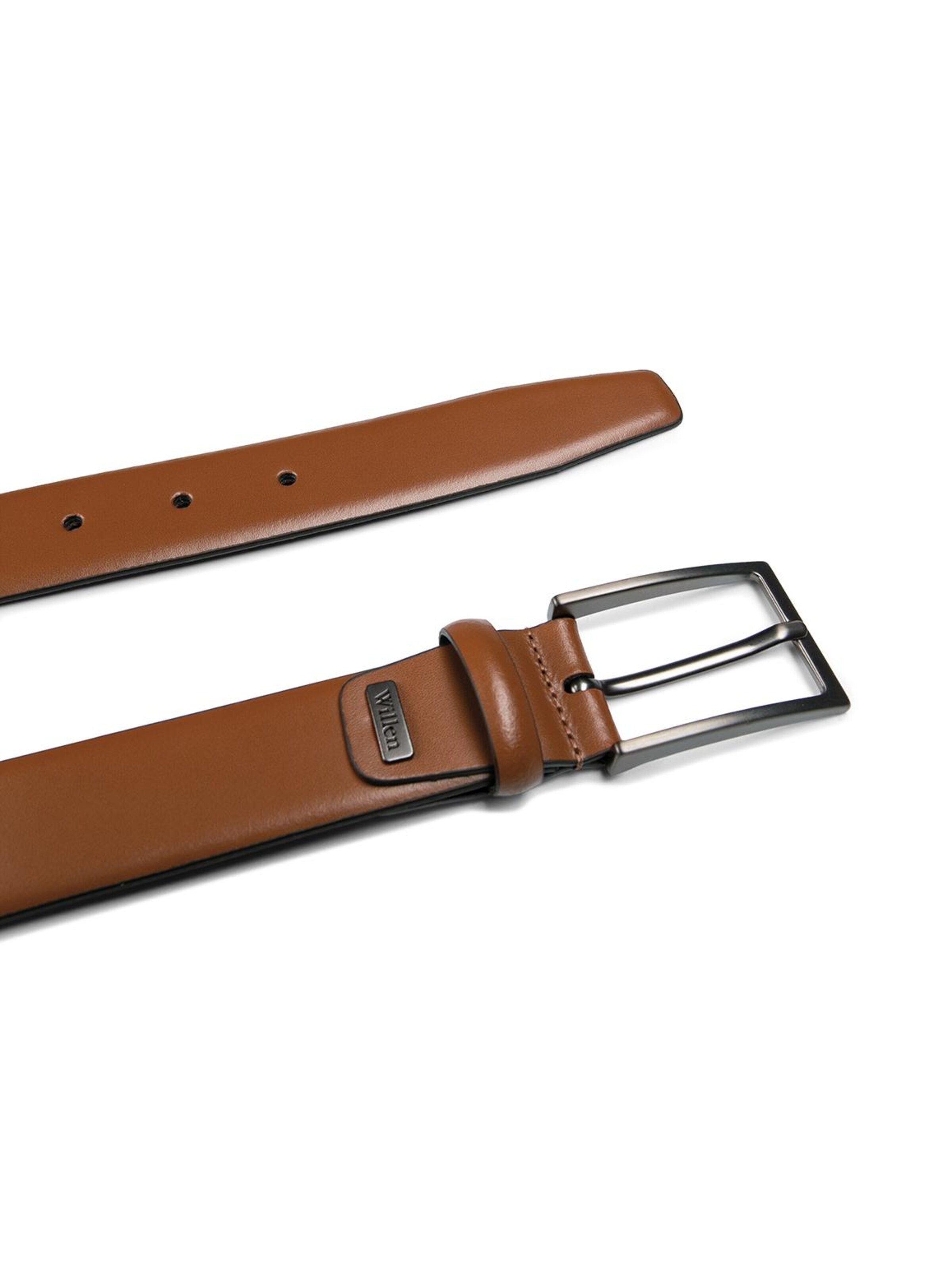 WILLEN Belt 'Glattledergürtel' in Beige