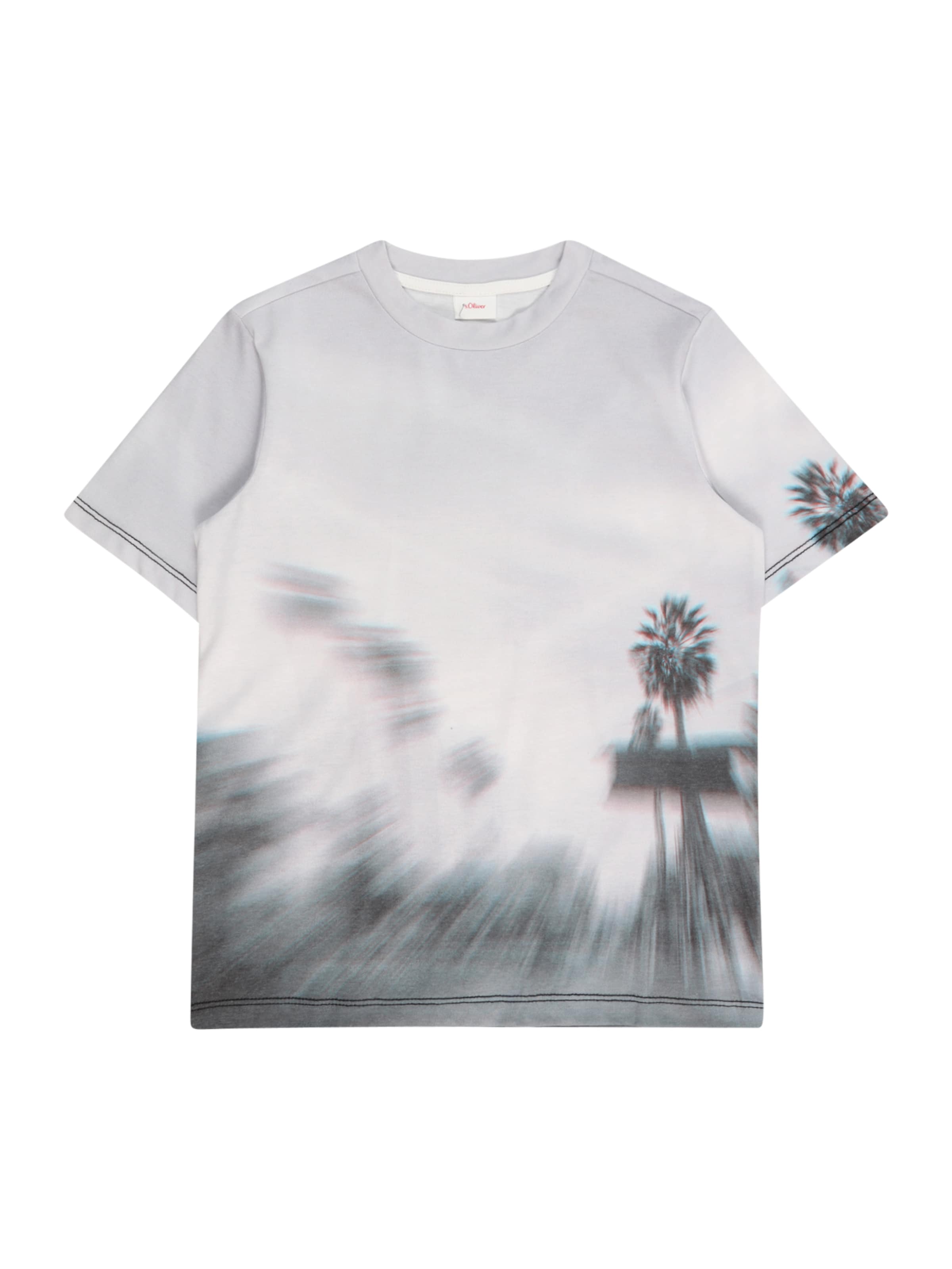 s.Oliver Shirt in Grijs: voorkant