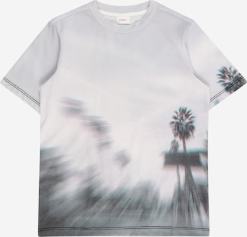 T-Shirt s.Oliver en gris : devant