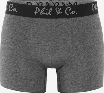 Phil & Co. Berlin Boxershorts in Grijs