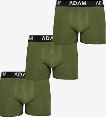 Adam Boxer shorts '3er Pack' in Green: front