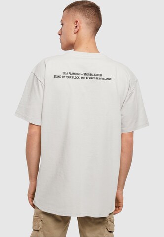 Merchcode Shirt 'Flamingo' in Grey