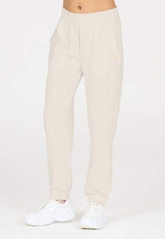 Athlecia Regular Sportbroek 'Jillnana V2' in Wit: voorkant