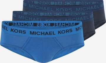 Michael Kors - Boxers em azul: frente