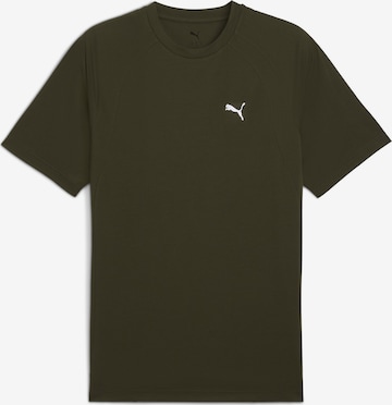 PUMA Performance shirt 'Evostripe' in Green: front